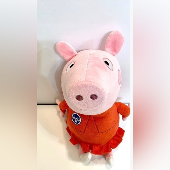 ABD Ltd Peppa Pig 13.5" Tourist Plush Super Soft Stuffed Animal -No Accessories - Picture 3 of 5